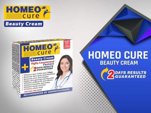 Homeo Cure Whitening Beauty Cream Highly Concentrated Skincare Cream 30g